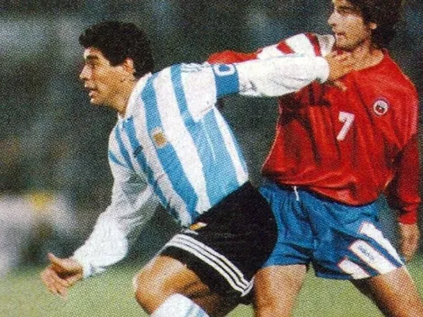 Mega homenaje a Maradona en la previa de Chile-Argentina