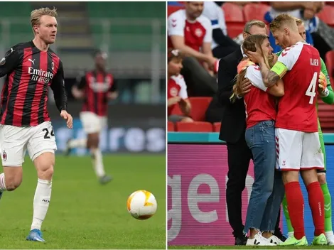 Milan evalúa darle la jineta a Kjaer, capitán y héroe danés