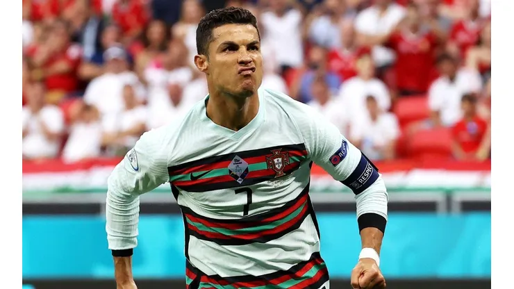 Cristiano Ronaldo marcó un doblete frente a Hungría