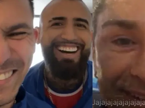 Gary y Vidal se mandaron un gracioso live con el Chino Ríos