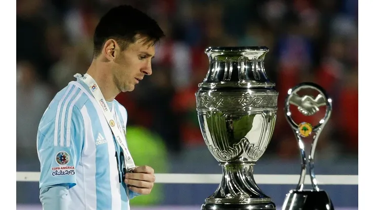 Messi, cerca de la Copa América, pero sin poder ganarla.