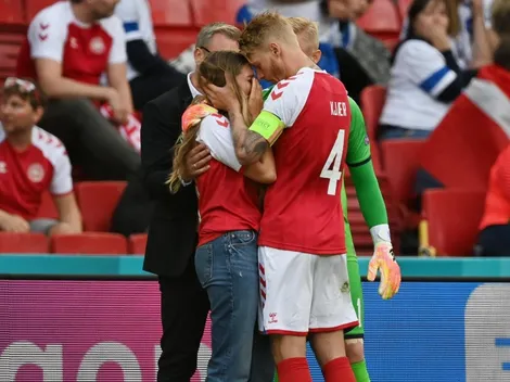 Kjaer se lleva los aplausos tras tenso momento por Eriksen