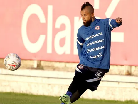 ¡Vidal regresa! El King entrena y está OK para Copa América