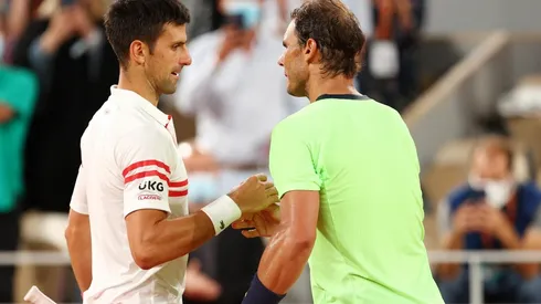 Nole y Rafa jugaron un partidazo
