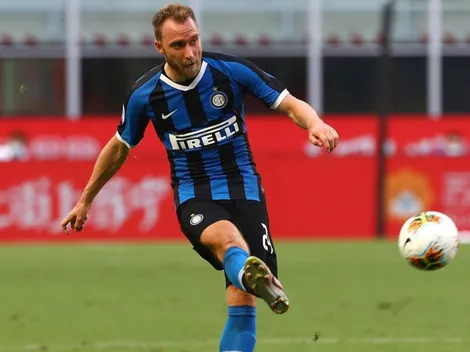 Inter reacciona y manda fuerza a Eriksen tras su desmayo