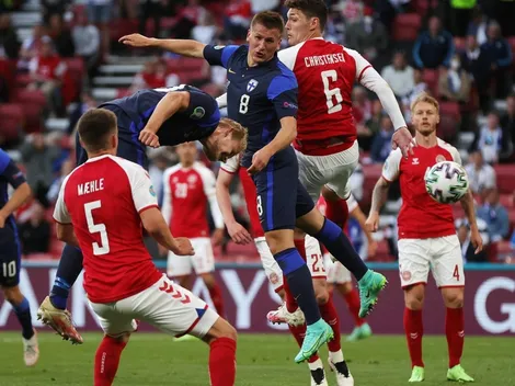 Finlandia da la sorpresa ante Dinamarca con el fútbol en segundo plano