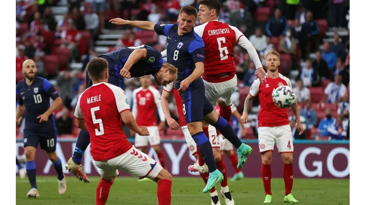 Joel Pohjanpalo marcó el gol en el único remate al arco de Finlandia.