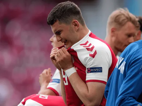 La UEFA suspende el partido de Dinamarca y Finlandia