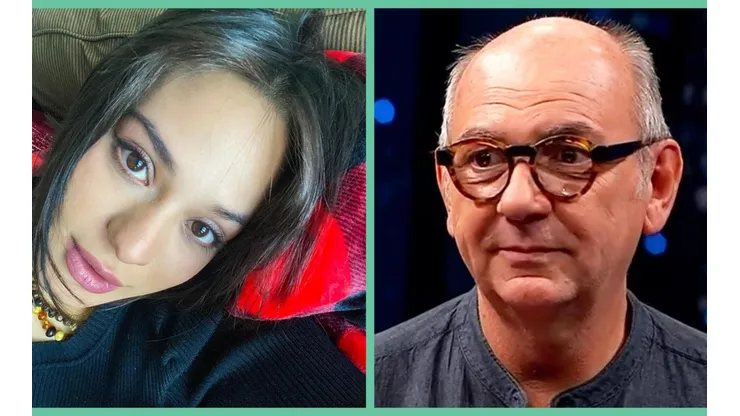 Rocío Toscano y Luis Gnecco con cara de tragedia.