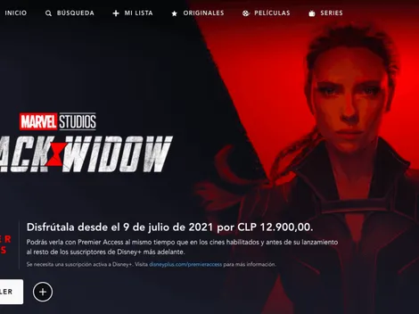 ¿Cuándo estará disponible Black Widow en Disney+ sin cargos extra?