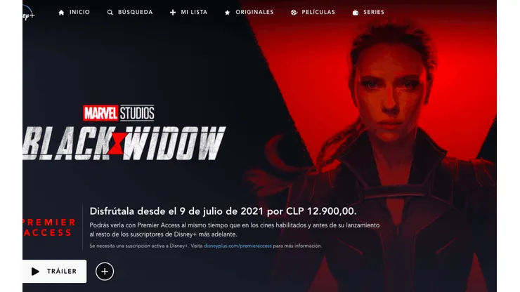 Black Widow venía postergando su estreno desde 2020, por culpa de la pandemia.