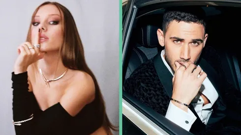 Ester Expósito y Alejandro Speitzer.