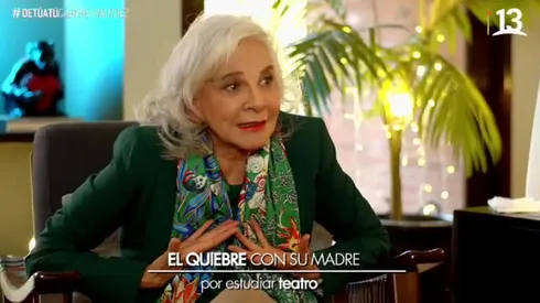 La actriz estuvo presente en De tú a tú