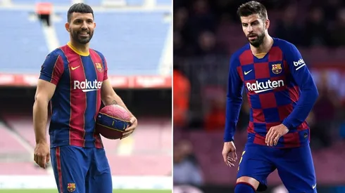 Piqué reveló que siempre mantiene contacto con el Kun a través de redes sociales.