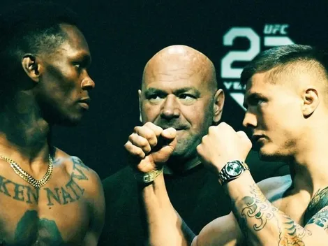 La revancha titular entre Adesanya y Vettori será el plato fuerte de UFC 263