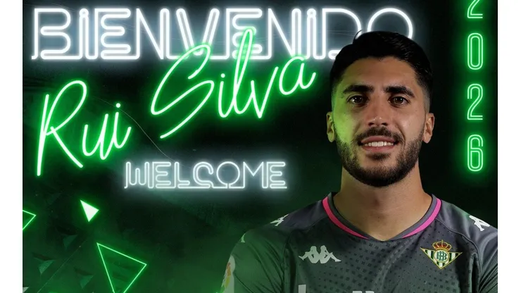 Rui Silva fue anunciado como nuevo portero del Betis de Manuel Pellegrini.