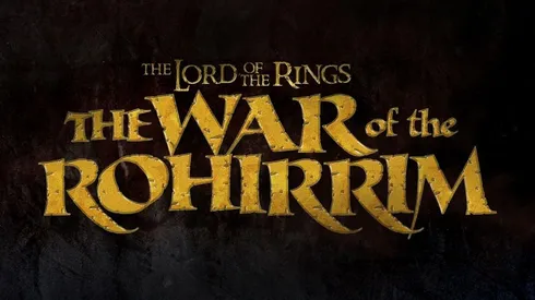 El logo presentando para The Lord of the Rings: The War of the Rohirrim.
