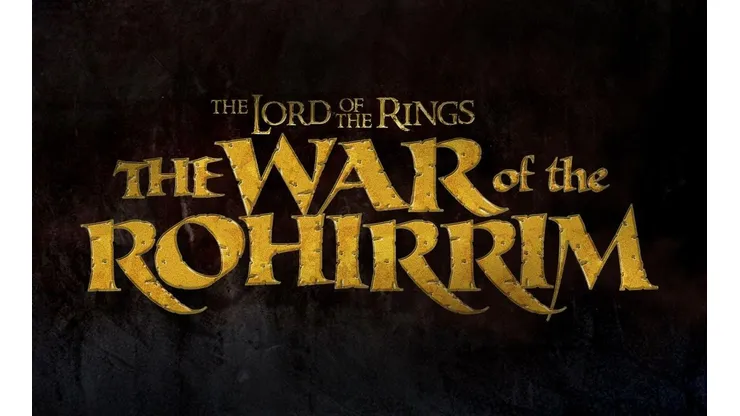 El logo presentando para The Lord of the Rings: The War of the Rohirrim.