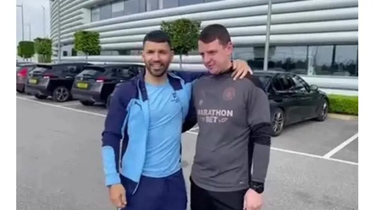 Agüero le regaló su camioneta al utilero del Manchester City