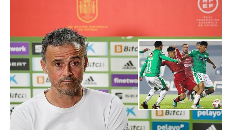Luis Enrique se acordó de la competencia chilena en conferencia