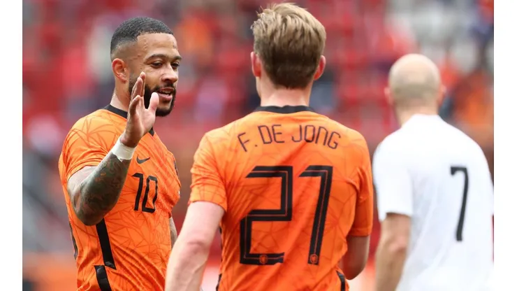 Memphis Depay y Frenkie de Jong son de las grandes esperanzas neerlandesas.