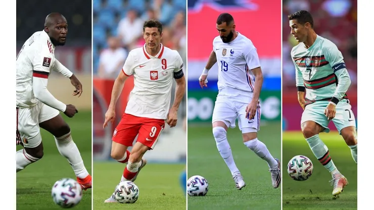 Grandes goleadores se toman la Eurocopa que está a la vuelta de la esquina.
