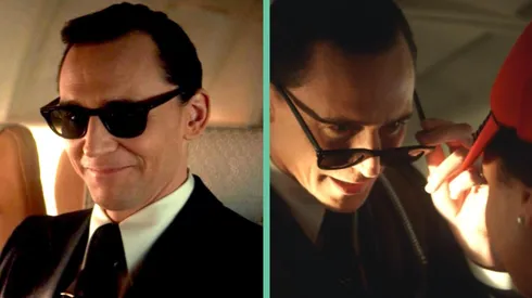 Tom Hiddleston como Loki, quien se hace pasar por D.B. Cooper.