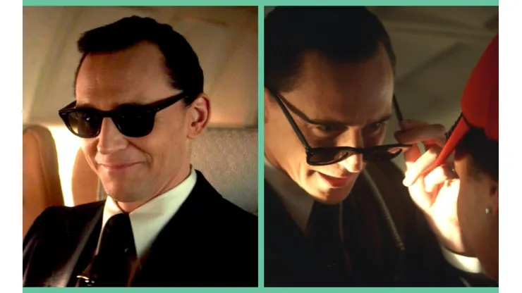 Tom Hiddleston como Loki, quien se hace pasar por D.B. Cooper.