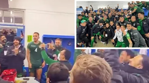 Bolivia armó una fiesta en el camarín de San Carlos de Apoquindo