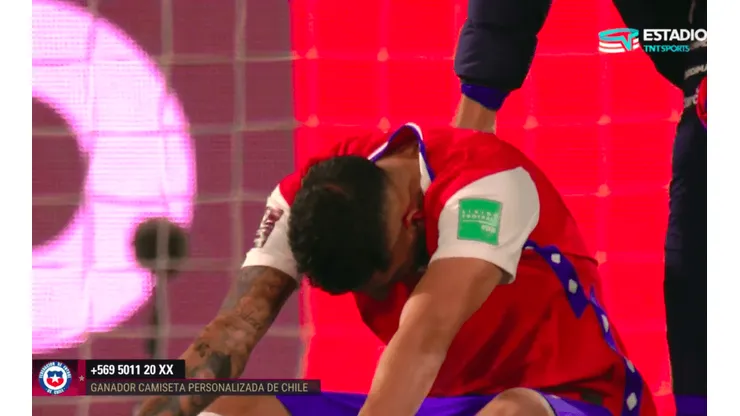 Maripán tras el pitazo final