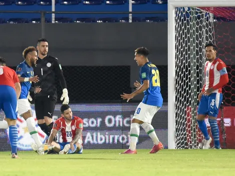 Brasil golpea rápido: Neymar inaugura los abrazos ante Paraguay
