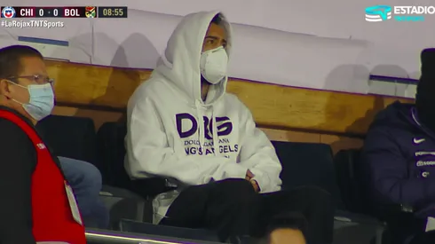 El King llegó al estadio