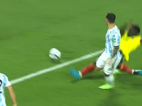 Argentina y un doblete en ocho minutos ante Colombia de Rueda