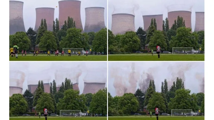 La demolición de la Rugeley Power Station