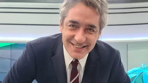 José Luis Repenning en el estudio de Meganoticias Prime.
