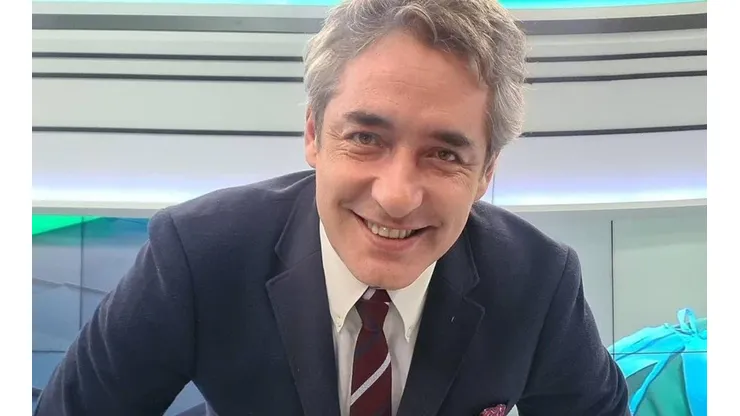 José Luis Repenning en el estudio de Meganoticias Prime.