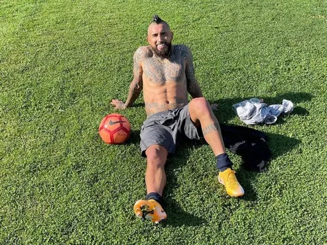 Vidal vuelve a las canchas a seis días de la Copa América