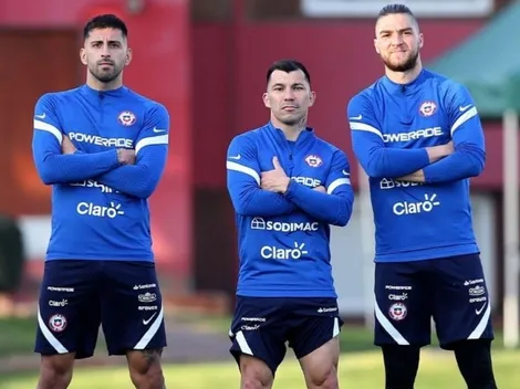 La foto de Medel con Sierralta y Maripán que anticipa la línea de tres