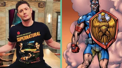 Jensen Ackles y Soldier Boy, el personaje que interpretará en la adaptación de The Boys.