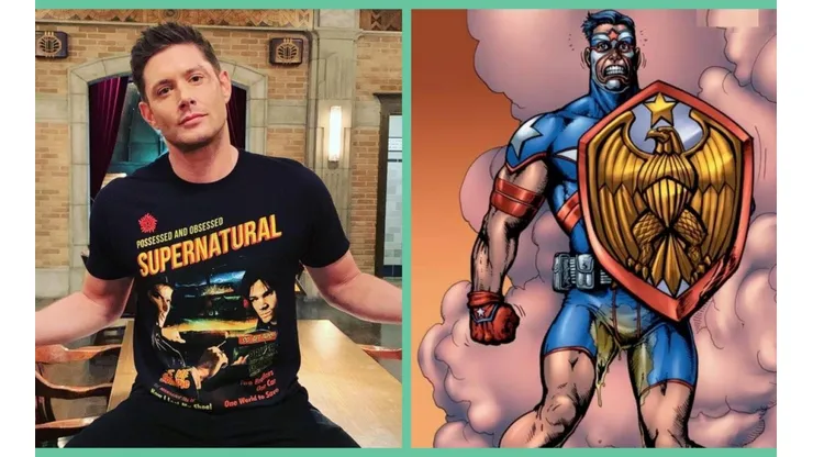 Jensen Ackles y Soldier Boy, el personaje que interpretará en la adaptación de The Boys.