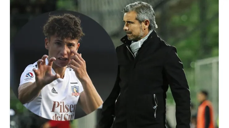 Miguel Ramírez le pone tarea a todo Colo Colo con Luciano Arriagada.