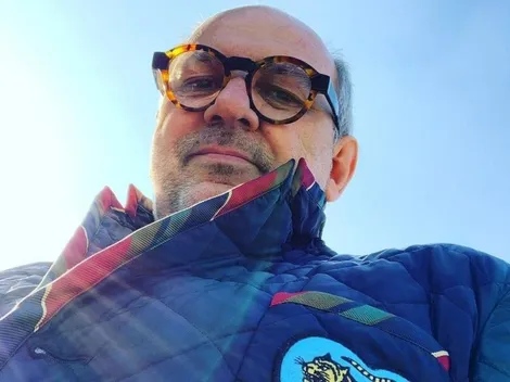 Luis Gnecco reacciona en la previa a su formalización