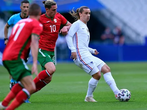 Francia gana con golazo de Griezmann pero Benzema se lesiona