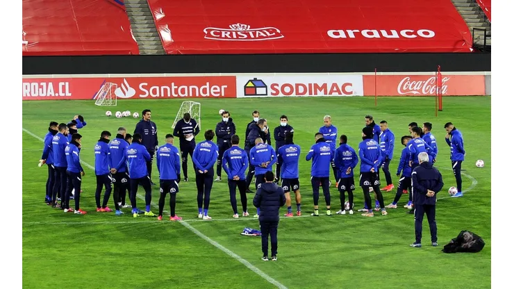 La Roja entrenó en San Carlos de Apoquindo