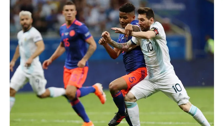 Argentina visita a la Colombia de Reinaldo Rueda.