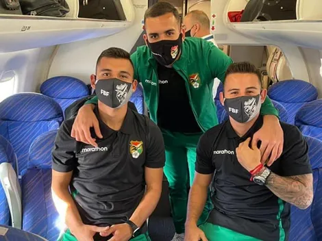 La selección boliviana ya está en Chile para enfrentar a la Roja