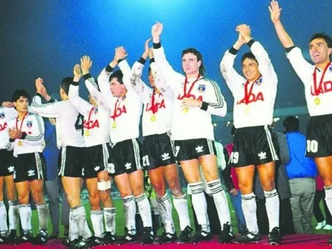 Universidad de Chile saluda a Colo Colo por la Libertadores del 91