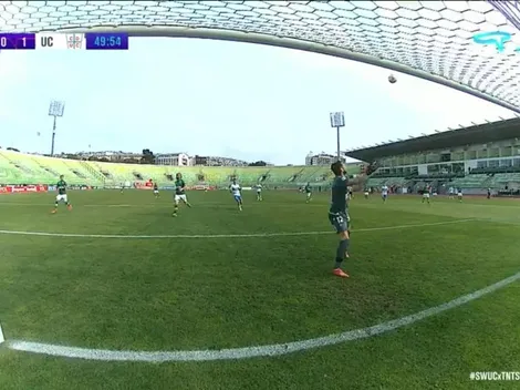 La UC vence a Wanderers con golazo de Juan Cornejo