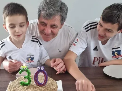 Mirko apagó velitas para celebrar la Libertadores