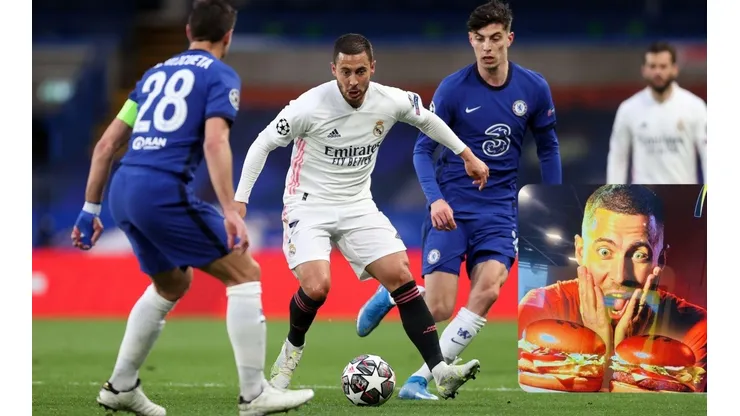 Eden Hazard causó polémica por una campaña publicitaria.